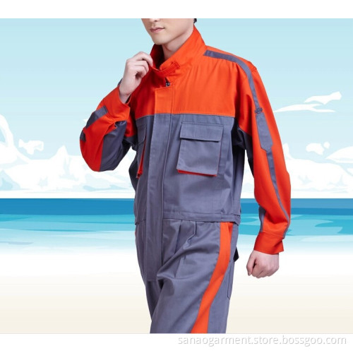 2015 new design cotton blended Electric and welder mens workwear